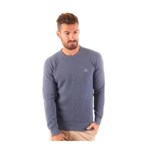 Gant Pull 2001-8030521 Navy Blue / Blue XS Homme