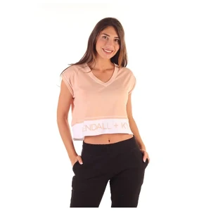 Kendall & Kylie Haut à Manches Courtes Kkw344207 Pink M Femme