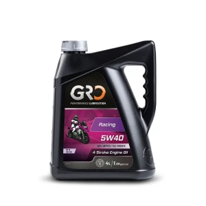 Gro Aceite De Motor Racing 5w40 4t 4l Black One Size