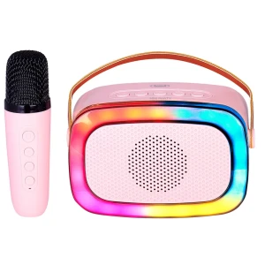 Trevi Haut-parleur Karaoke Xr 8a01 Miniparty Spkr+aw 10w Pink One Size unisex