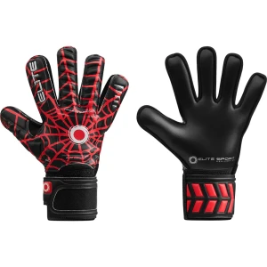 Elitegroup Sport Gants De Gardien De But Junior Spider Red / Black 5 unisex