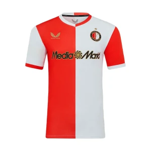 Castore T-shirt à Manches Courtes Domicile Feyenoord 25/26 Replica Orange.Com / Brilliant White S Homme