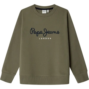 Pepe Jeans Sweat-shirt Art Military Green 14 Années Garçon
