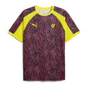 Puma T-shirt à Manches Courtes La Liga 2 Fluro Yellow Pes / Fire Orchid XL Homme,Femme