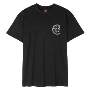Santa Cruz T-shirt à Manches Courtes Crescent Moon Chest Black M Homme,Femme