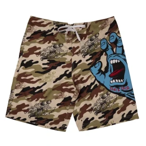 Santa Cruz Short De Bain Screaming Hand Black 30 Homme