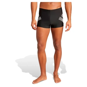 Adidas Bañador Bóxer Big Bars Black M-L
