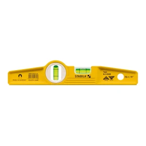 Stabila Nivel De Torpedo Con Funda Para Cinturón 81 S Rem 25cm Yellow One Size