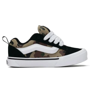 Vans Baskets Knu Skool Black / Green EU 31 Garçon,Fille