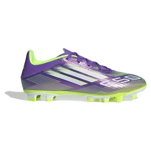 Adidas Chaussures De Football F50 Club Fg/mg Purple Rush / Ftwr White / Lucid Lemon EU 46 Homme