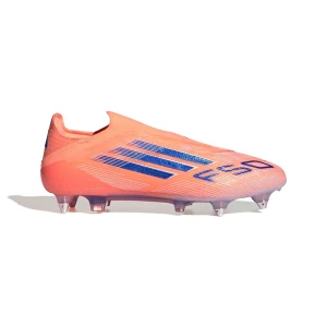 Adidas Chaussures De Football F50 Elite Laceless Sg Beam Orange / Lucid Blue / Ftwr White EU 46 2/3 Homme