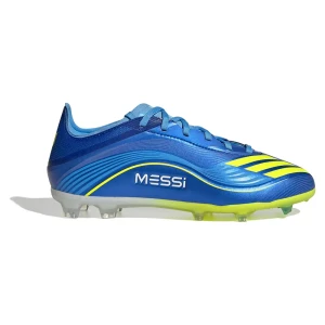 Adidas Chaussures De Football Junior F50 Messi Elite Fg Team Royal Blue / Solar Yellow / Semi Blue Burst EU 31 1/2 Garçon,Fille