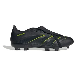 Adidas Chaussures De Football Predator League Fold-over Tongue Fg/mg Core Black / Carbon / Lucid Lemon EU 44 2/3 Homme