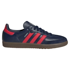 Adidas Baskets Samba Arsenal Night Indigo / Pure Ruby / Gum 5 EU 43 1/3 Homme