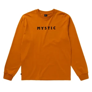 Mystic T-shirt à Manches Longues Brand Golden Brown S Homme