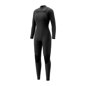Mystic Combinaison En Néoprène à Manches Longues Et Fermeture éclair Sur La Poitrine Pour Femme Jayde 5/4 Mm Double Black / Black S Femme
