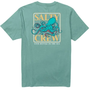 Salty Crew T-shirt à Manches Courtes Ink Slinger Mackerel XL Garçon,Fille