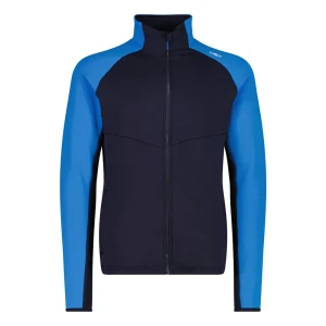 Cmp Sudadera Con Cremallera 35e0527 B.Blue / Royal Blue / White L