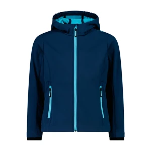 Cmp Chaqueta Softshell Fix Hood 3a29385n Blue Ink / Topaz 14 Años