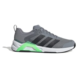 Adidas Chaussures D´haltérophilie Dropset Control Grey / Core Black / Lime Burst EU 38