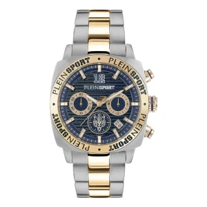 Philipp Plein Sport Montre Wildcat Chrono 40 Mm Gold Bicoloured One Size Homme