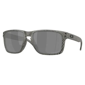Oakley Lunettes De Soleil Polarisées Holbrook Xl Matte Grey Ink Fingerprint Prizm Black Polar/CAT3 Homme,Femme