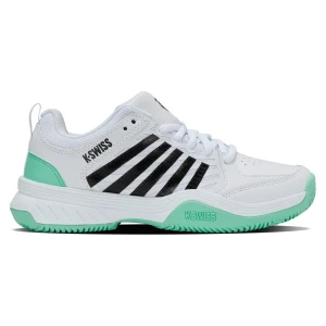 K-swiss Zapatillas De Tierra Batida Court Express 2 White/Neon Mint/Black EU 40