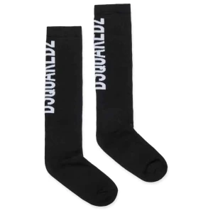 Dsquared2 Kids Chaussettes Dq2358 Black EU 16 Garçon,Fille