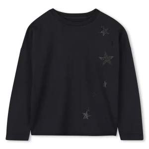 Zadig & Voltaire T-shirt à Manches Longues X60461 Black 6 Années Fille
