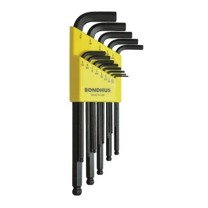 Bondhus Jeu De Clés Allen 0.5-3/8´´ 13 Pièces Black One Size