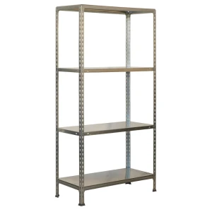 Simonclick Estantería Metálica Ecoclick Mini 4/500 1500x800x500 Mm Galvanized One Size