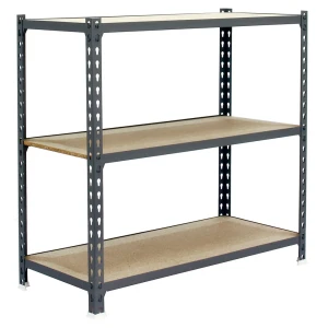 Simonclick Estantería Metálica Maderclick Mini 3/400 900 900x800x400 Mm Grey / Wood One Size