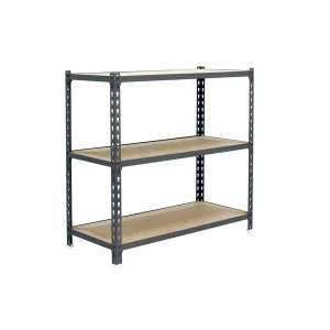 Simonclick Étagère Métallique Maderclick Superplus 3/400 900 900x1100x400 Mm Grey / Wood One Size