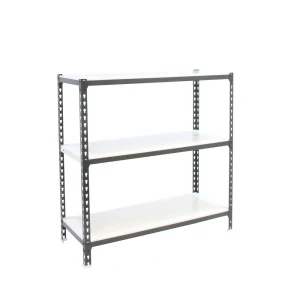 Simonclick Étagère Métallique Mini 3/300 1000 1000x800x300 Mm Anthracite / White One Size