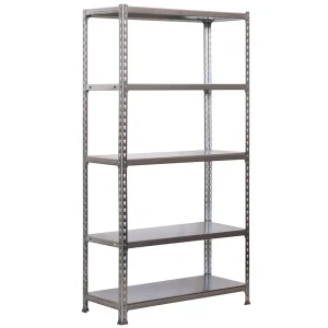 Simonclick Estantería Metálica Mini 5/400 1800x800x400 Mm Galvanized One Size