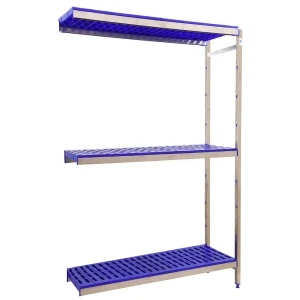 Simoninox Estantería Metálica Aditional 3pp 2000x860x500 Mm StainlessSteel / Blue One Size