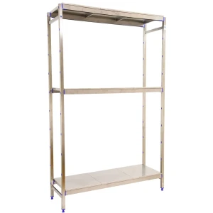 Simoninox Étagère Métallique Initial 3ss 1600x860x500 Mm StainlessSteel One Size