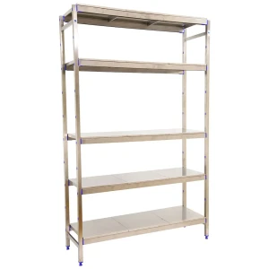 Simoninox Étagère Métallique Initial 5ss 2000x860x500 Mm StainlessSteel One Size