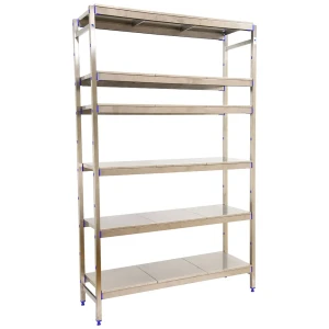 Simoninox Étagère Métallique Initial 6ss 2000x860x400 Mm StainlessSteel One Size