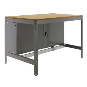 Simonwork (bancos De Trabajo) Armario Bt0 842x910x610 Mm Grey / Wood One Size