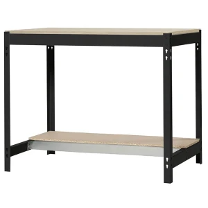 Simonwork (bancos De Trabajo) Estantería Metálica Bt0 842x1510x610 Mm Anthracite / Wood One Size
