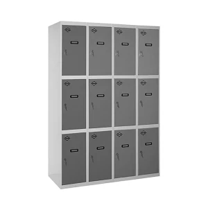 Simonlocker Montadas Taquilla Desm.3 Puertas 4/12 400 1800x1600x500 Mm Grey / Anthracite One Size