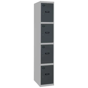 Simonlocker Montadas Casier Prof.dism.1/4 400 In 1800x400x500 Mm Grey / Anthracite One Size
