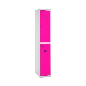 Simonlocker Montadas Casier Prof.dism.tandem 1/2 300 Ini 1800x300x500 Mm Grey / Pink One Size