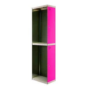 Simonlocker Montadas Casier Prof.dism.tandem 1/2 400 Addi 1800x400x500 Mm Grey / Pink One Size