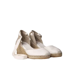 Toni Pons Espadrilles Compensées Calonge Off White EU 36 Femme
