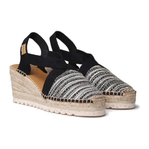 Toni Pons Espadrilles Compensées Terra-cl Black EU 39 Femme