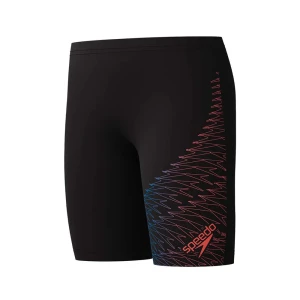 Speedo Jammer Medley Logo Anthracite / Neon Coral 11-12 Años