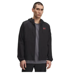 Under Armour Veste Vibe Woven Black / Racer Red 2XL