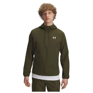Under Armour Veste Vibe Woven Green / White XS